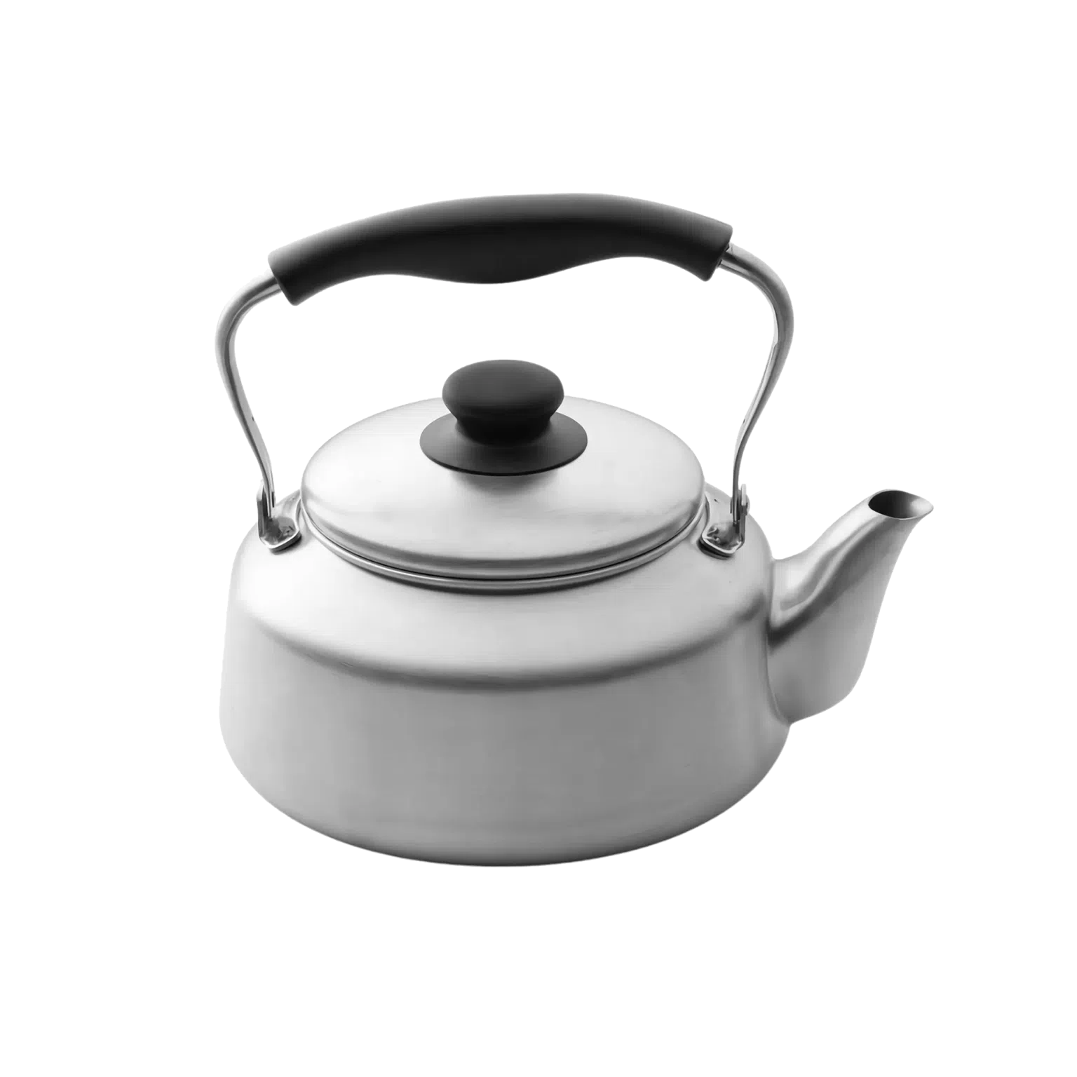A steel kettle
